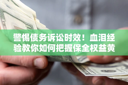 武汉警惕债务诉讼时效！血泪经验教你如何把握保全权益黄金期