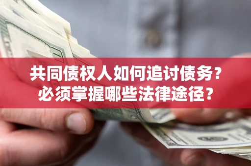 武汉共同债权人如何追讨债务？必须掌握哪些法律途径？