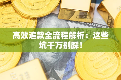武汉高效追款全流程解析：这些坑千万别踩！