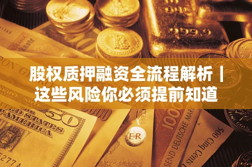 武汉股权质押融资全流程解析｜这些风险你必须提前知道