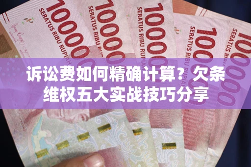 武汉诉讼费如何精确计算？欠条维权五大实战技巧分享