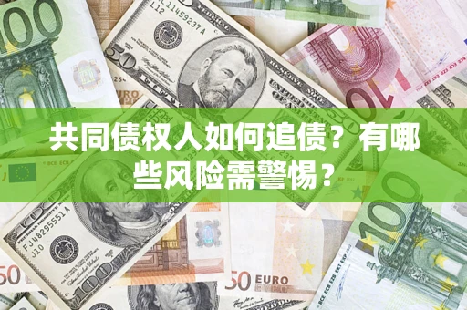 武汉共同债权人如何追债？有哪些风险需警惕？