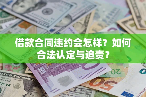 武汉借款合同违约会怎样？如何合法认定与追责？