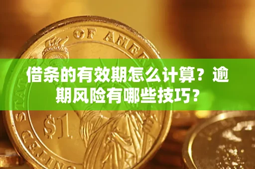 武汉借条的有效期怎么计算？逾期风险有哪些技巧？